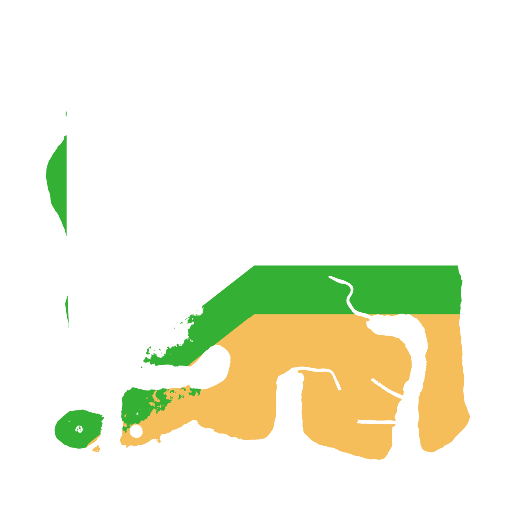 Biome Rust Map: Procedural Map, Size: 3500, Seed: 1496689317