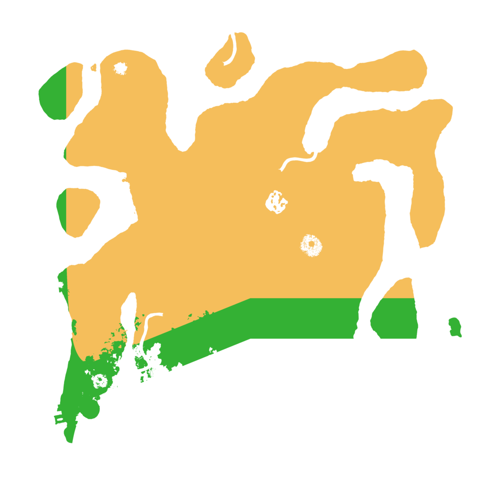 Biome Rust Map: Procedural Map, Size: 3500, Seed: 612626269