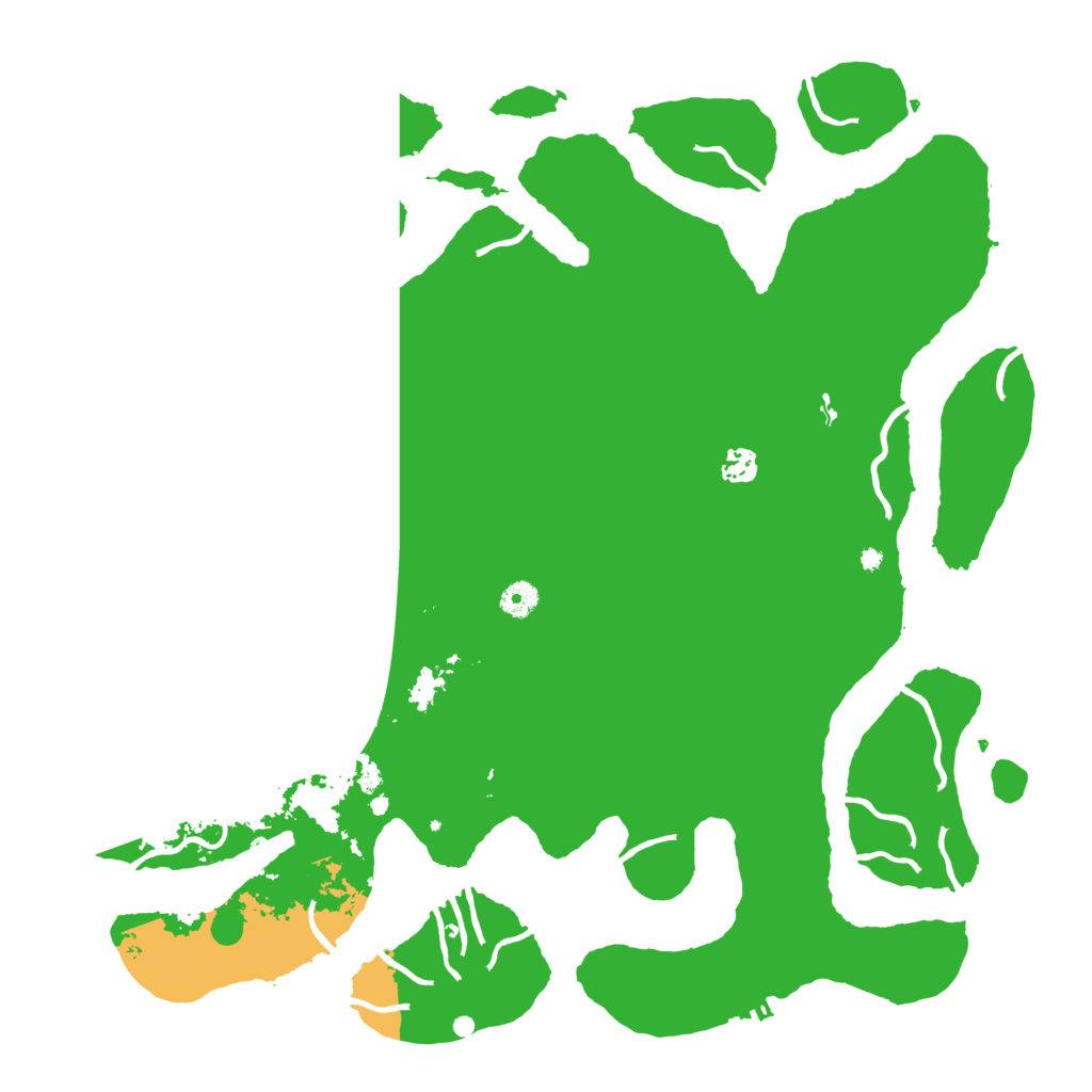 Biome Rust Map: Procedural Map, Size: 4500, Seed: 15943