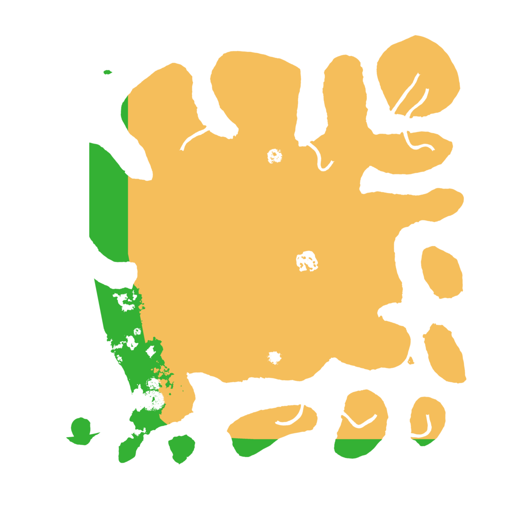 Biome Rust Map: Procedural Map, Size: 3500, Seed: 645523409