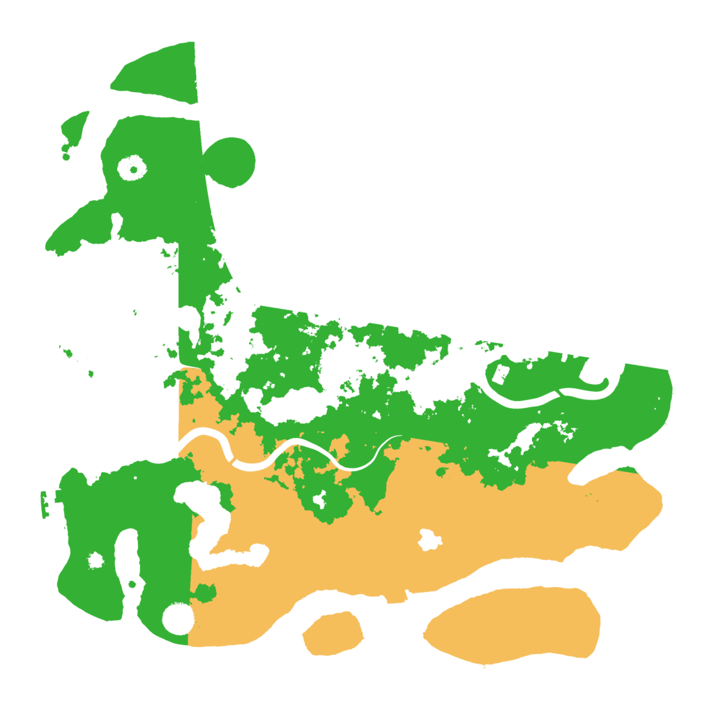 Biome Rust Map: Procedural Map, Size: 4000, Seed: 778965