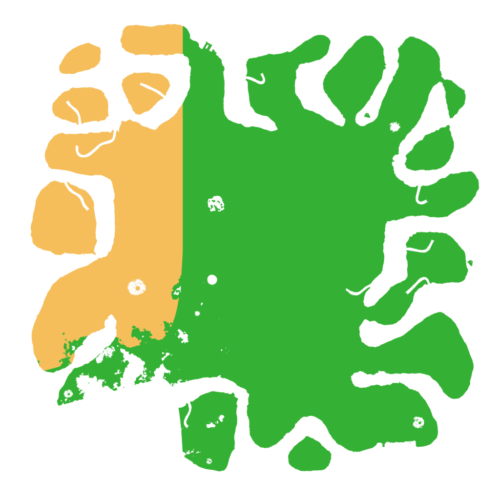 Biome Rust Map: Procedural Map, Size: 4500, Seed: 643857946