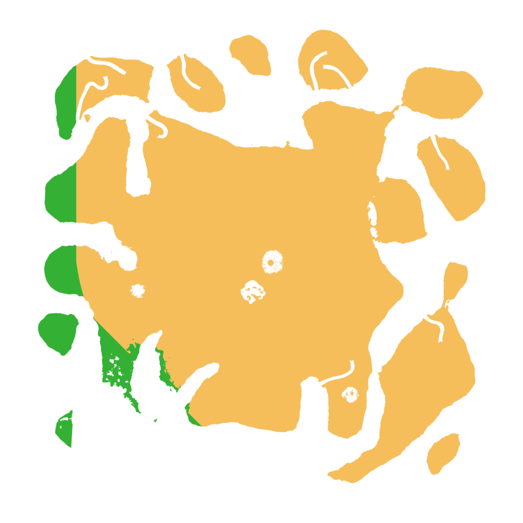 Biome Rust Map: Procedural Map, Size: 3500, Seed: 8651279