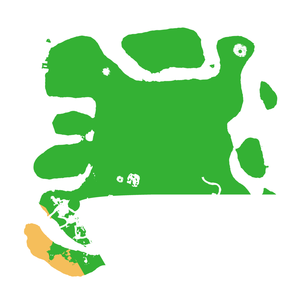 Biome Rust Map: Procedural Map, Size: 3500, Seed: 315274334