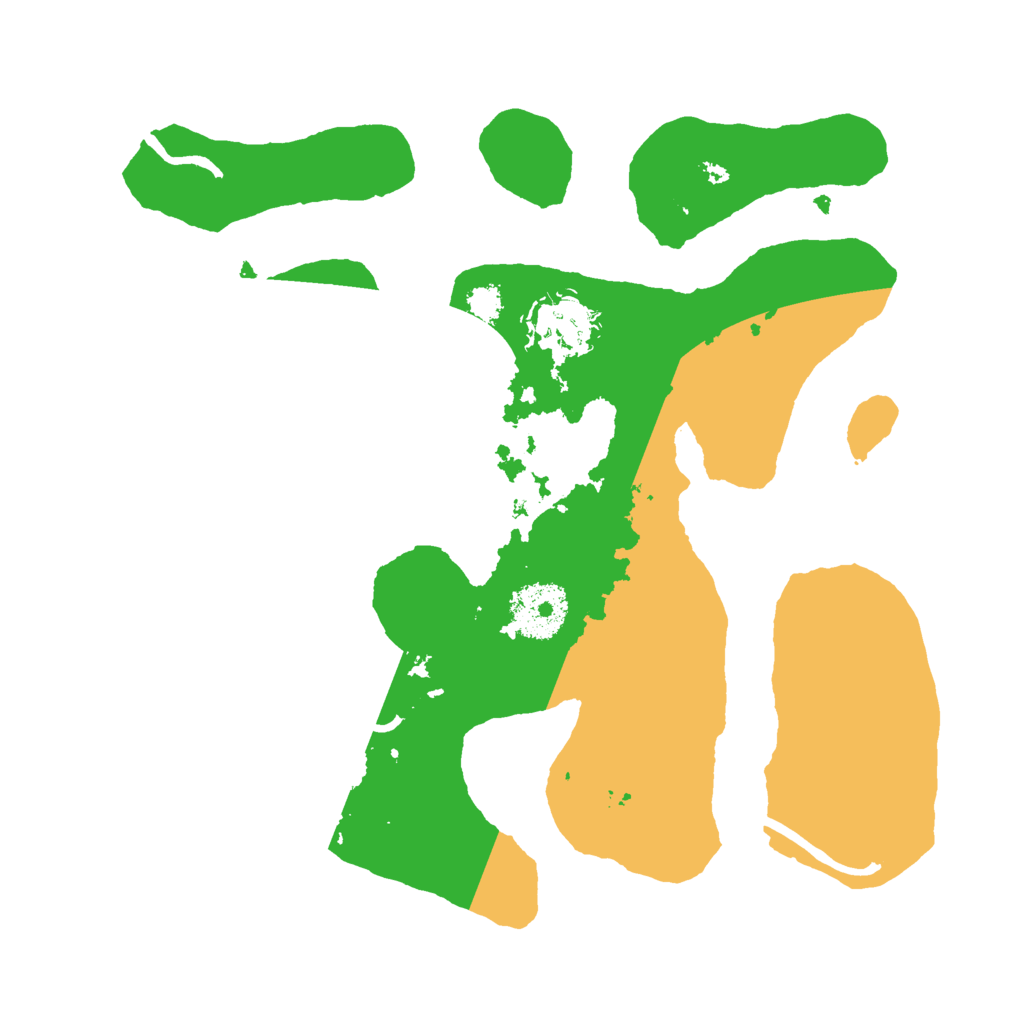 Biome Rust Map: Procedural Map, Size: 2800, Seed: 444444