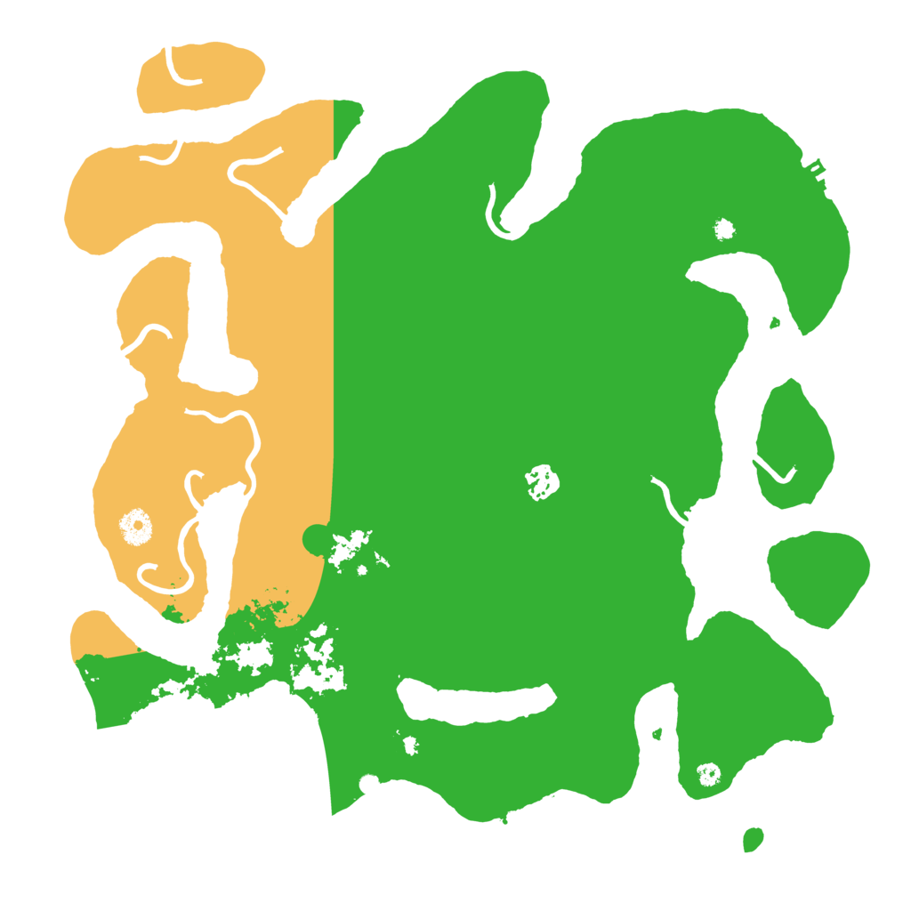 Biome Rust Map: Procedural Map, Size: 4000, Seed: 4592