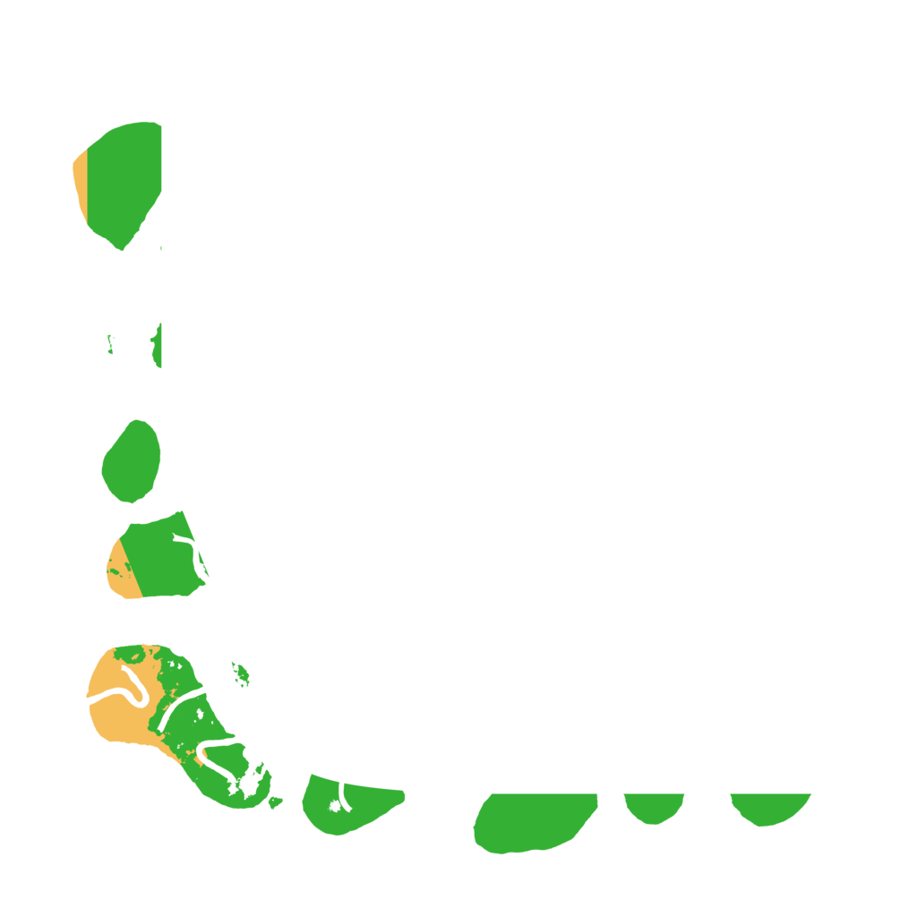 Biome Rust Map: Procedural Map, Size: 3500, Seed: 255320
