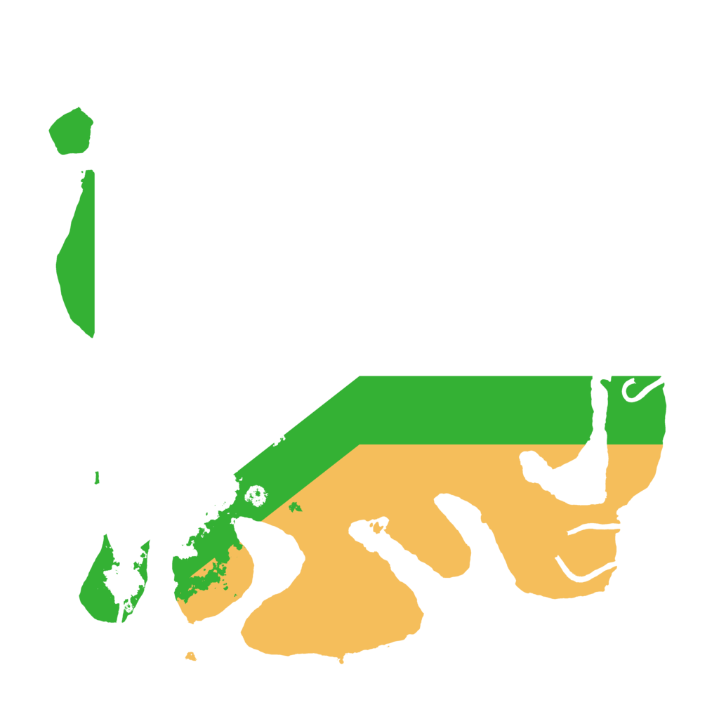 Biome Rust Map: Procedural Map, Size: 3500, Seed: 122011452