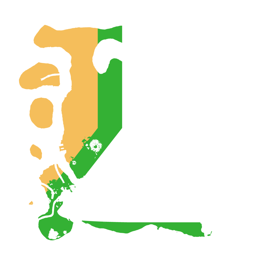 Biome Rust Map: Procedural Map, Size: 3200, Seed: 9824168