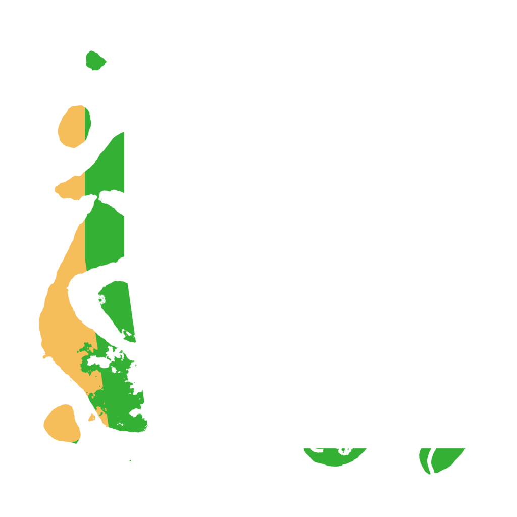 Biome Rust Map: Procedural Map, Size: 3500, Seed: 291079069