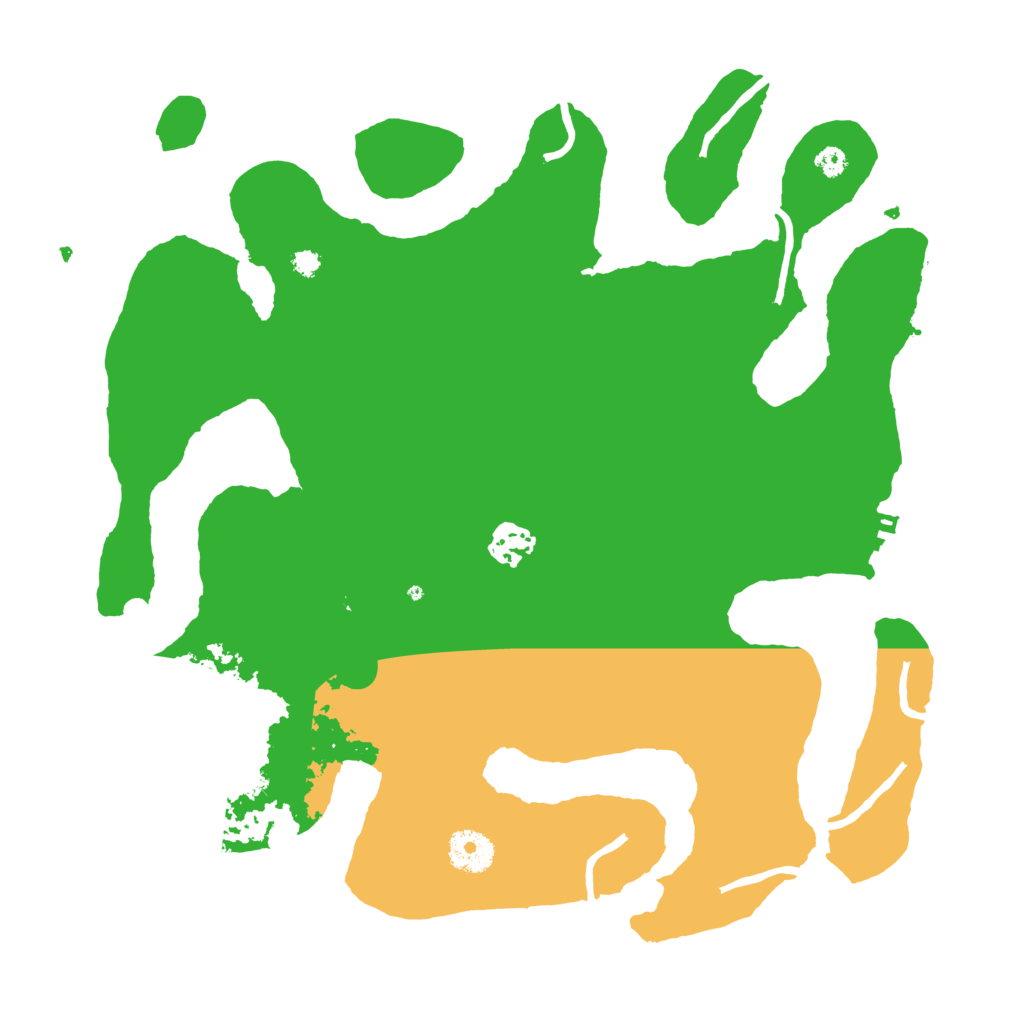 Biome Rust Map: Procedural Map, Size: 3500, Seed: 1115368591