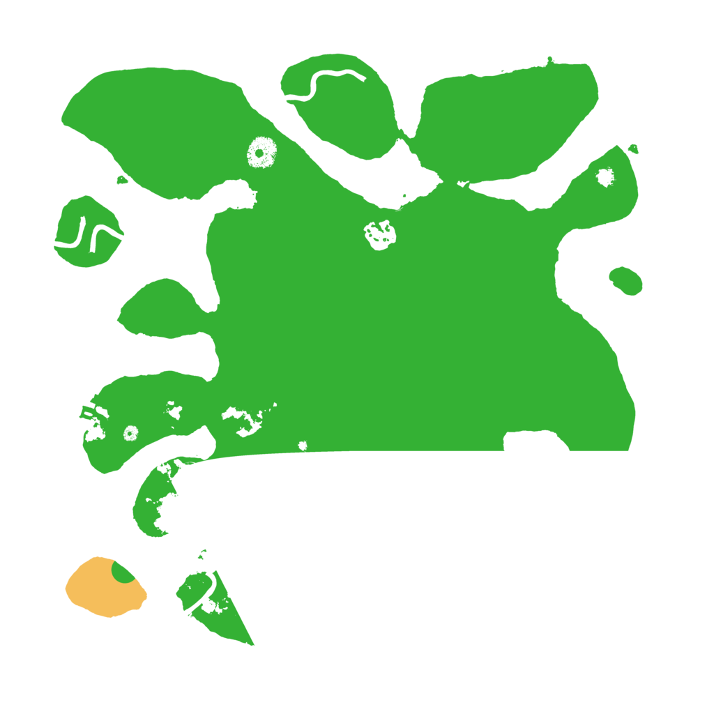 Biome Rust Map: Procedural Map, Size: 3500, Seed: 5465487