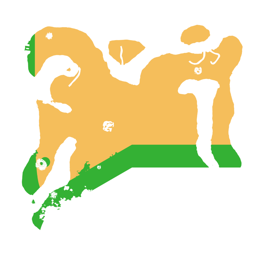 Biome Rust Map: Procedural Map, Size: 3500, Seed: 1343451455