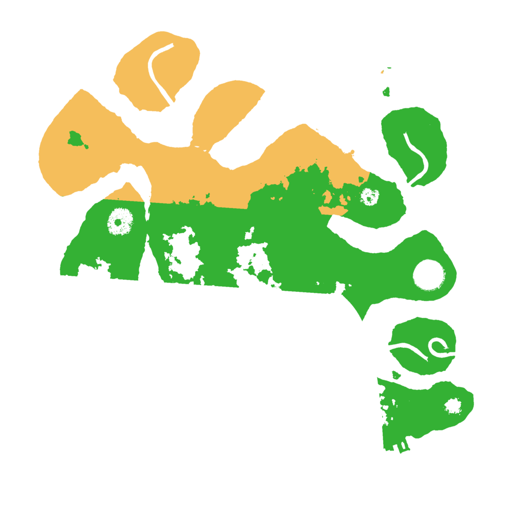 Biome Rust Map: Procedural Map, Size: 3000, Seed: 607786779