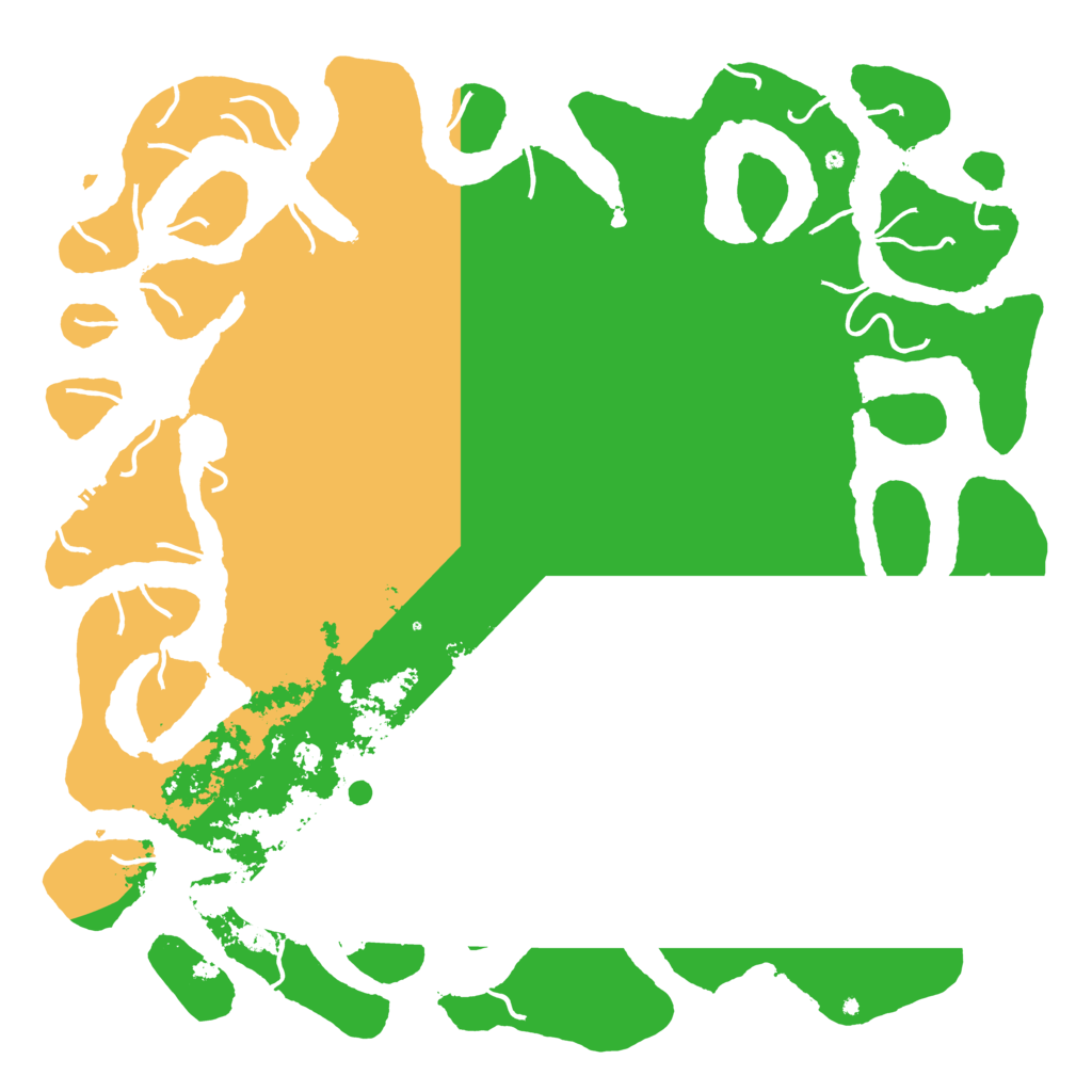 Biome Rust Map: Procedural Map, Size: 6000, Seed: 1839575758