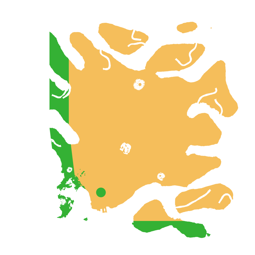Biome Rust Map: Procedural Map, Size: 3500, Seed: 91633005