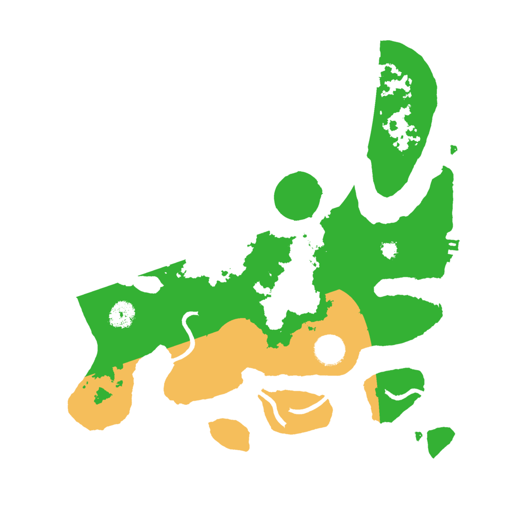 Biome Rust Map: Procedural Map, Size: 3000, Seed: 737120110