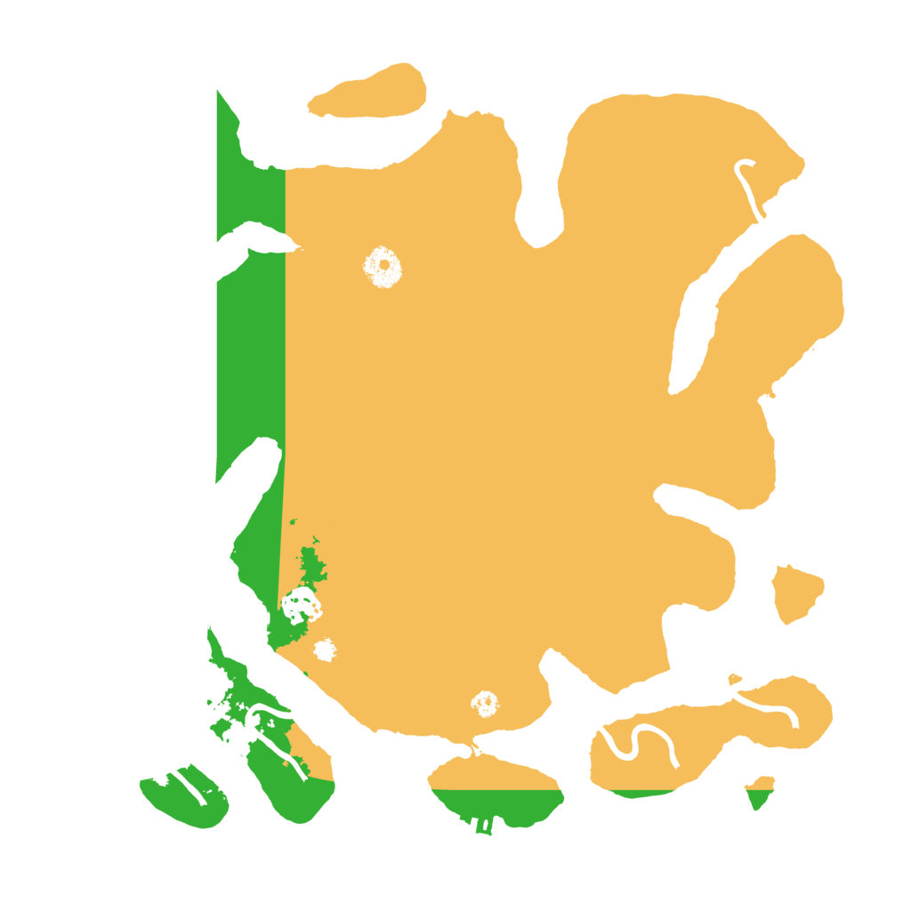 Biome Rust Map: Procedural Map, Size: 3550, Seed: 880288
