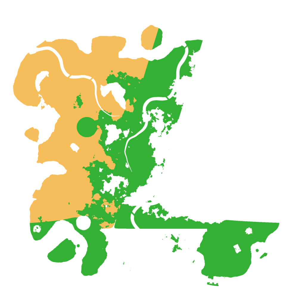 Biome Rust Map: Procedural Map, Size: 4000, Seed: 106261