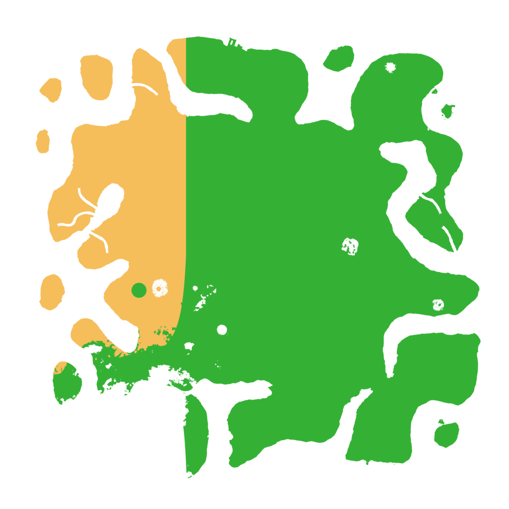 Biome Rust Map: Procedural Map, Size: 4500, Seed: 30091