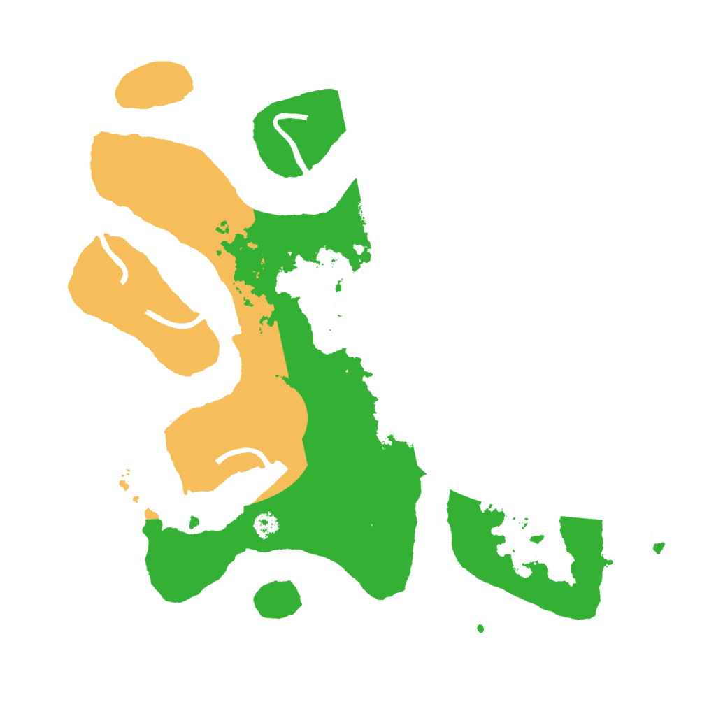 Biome Rust Map: Procedural Map, Size: 3000, Seed: 75179288