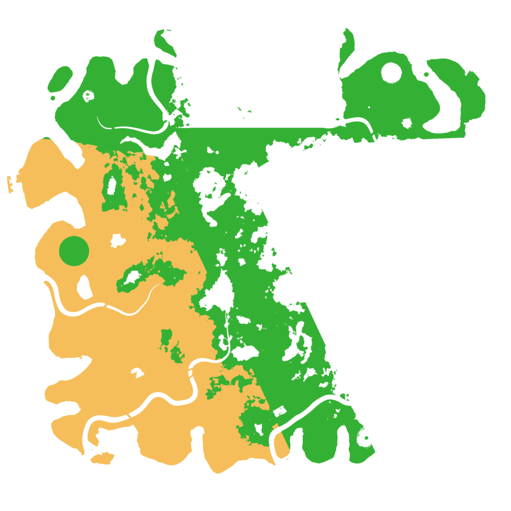 Biome Rust Map: Procedural Map, Size: 4500, Seed: 425052