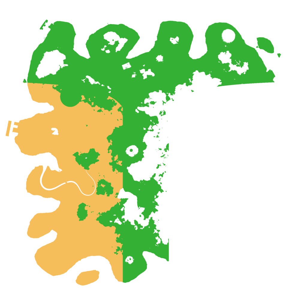 Biome Rust Map: Procedural Map, Size: 4000, Seed: 945455