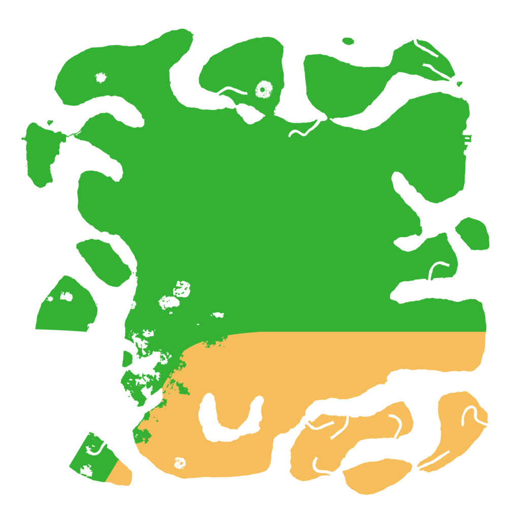 Biome Rust Map: Procedural Map, Size: 4500, Seed: 100021