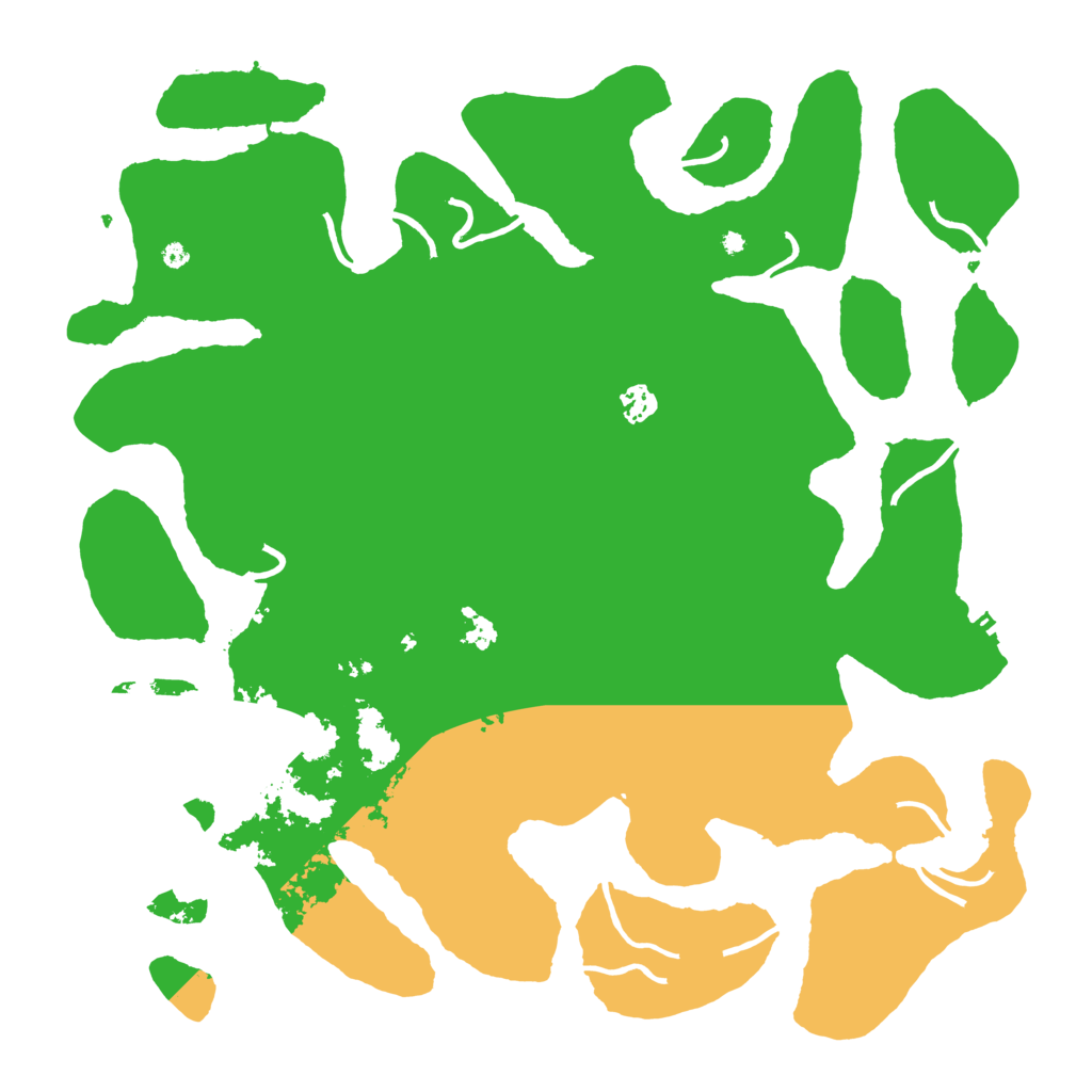 Biome Rust Map: Procedural Map, Size: 4400, Seed: 456345234