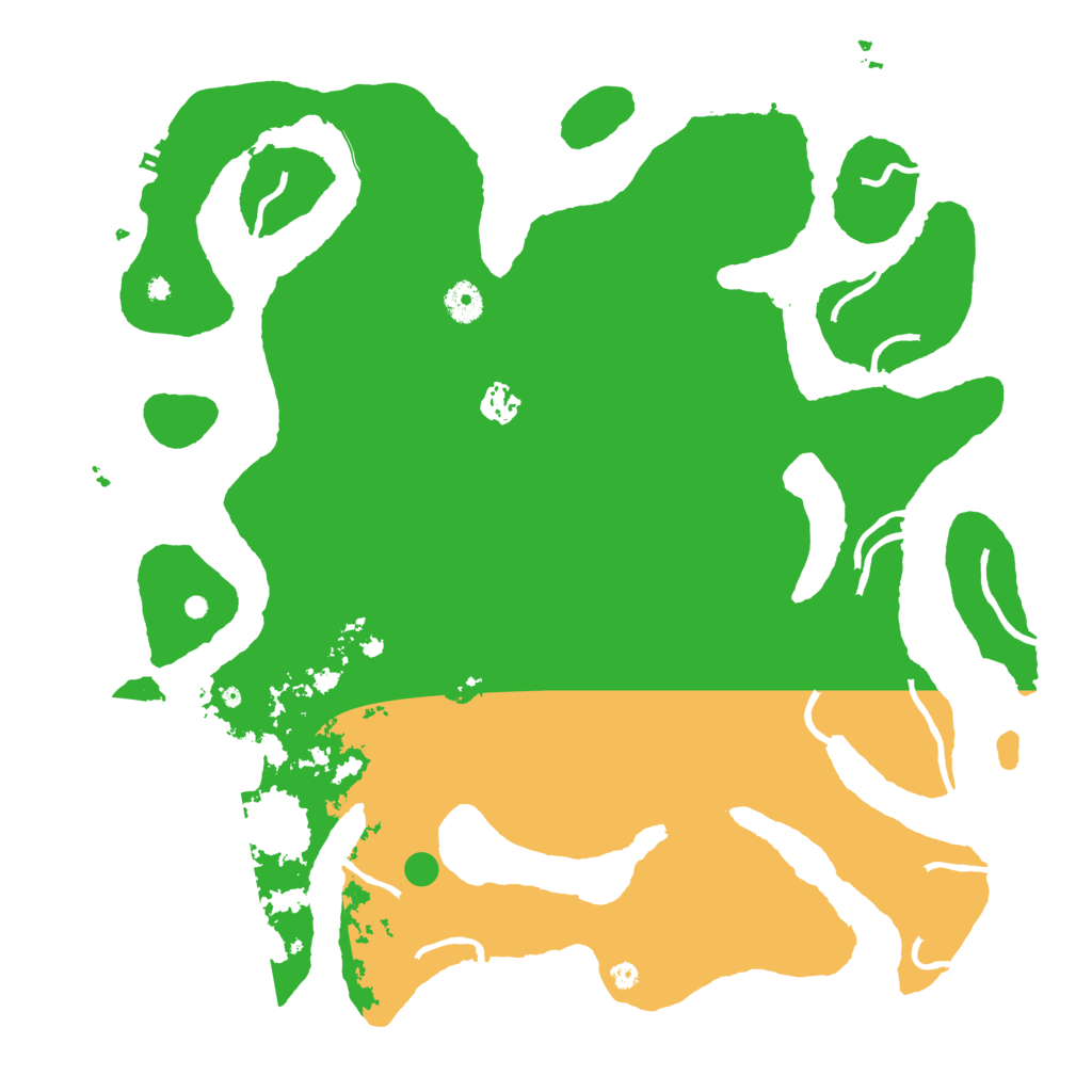 Biome Rust Map: Procedural Map, Size: 4200, Seed: 520246821