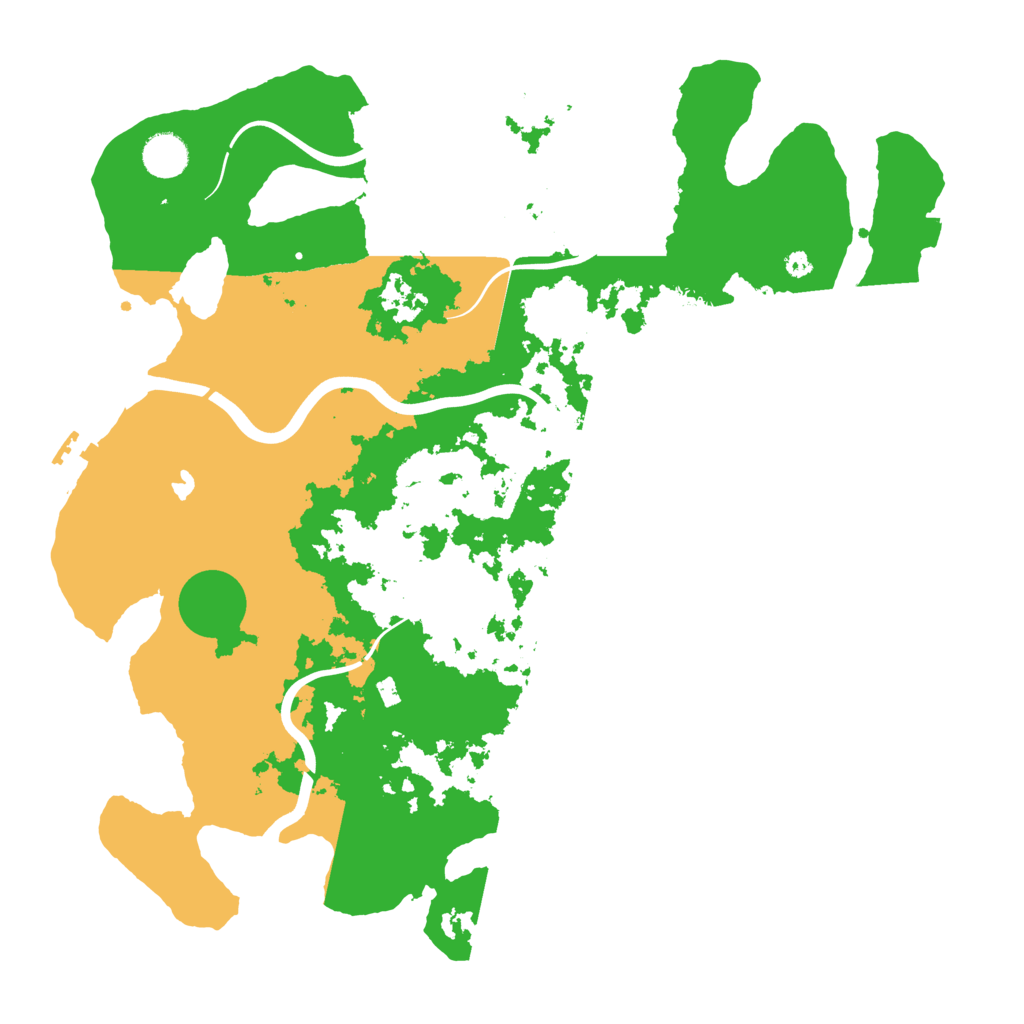 Biome Rust Map: Procedural Map, Size: 4000, Seed: 91596646
