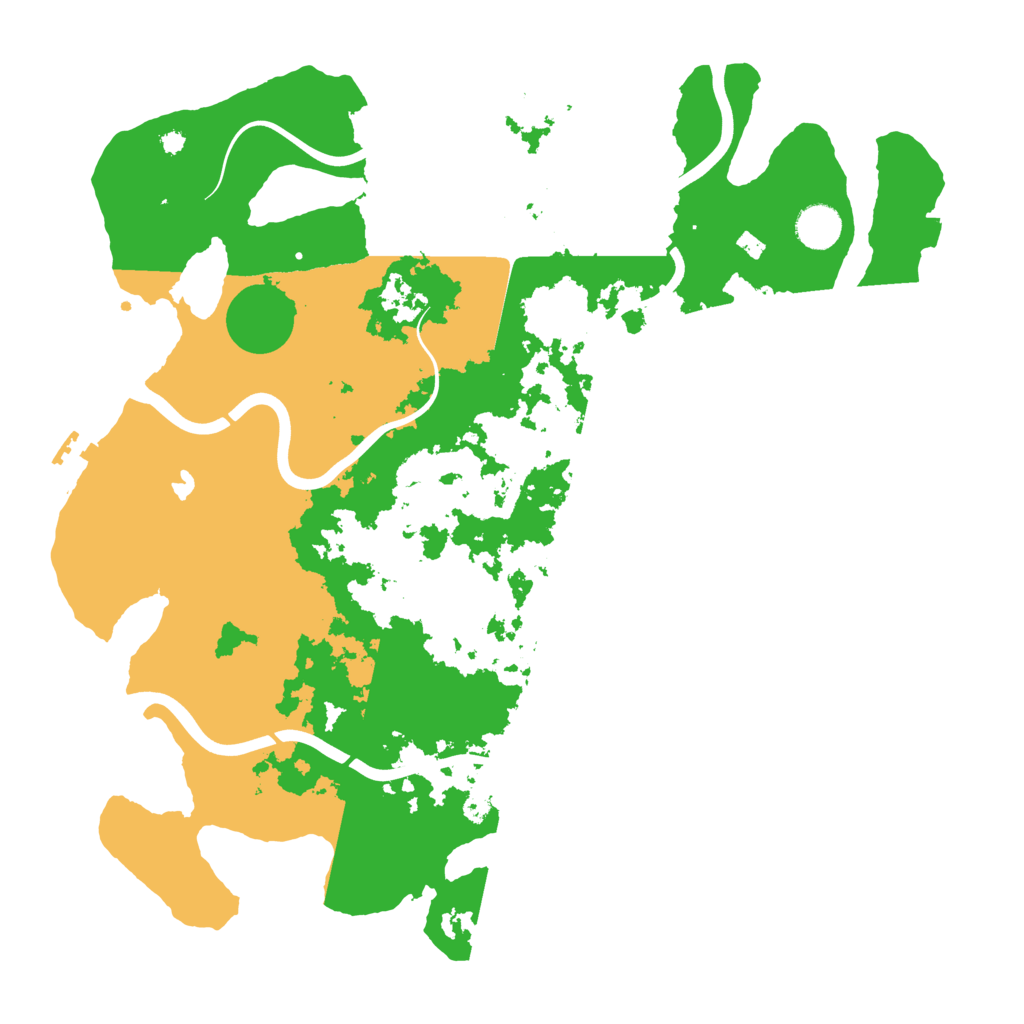 Biome Rust Map: Procedural Map, Size: 4000, Seed: 91596646