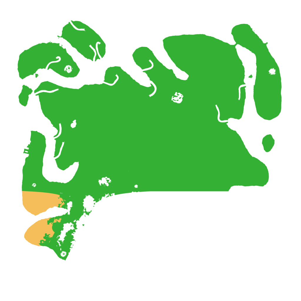 Biome Rust Map: Procedural Map, Size: 4050, Seed: 1369496761