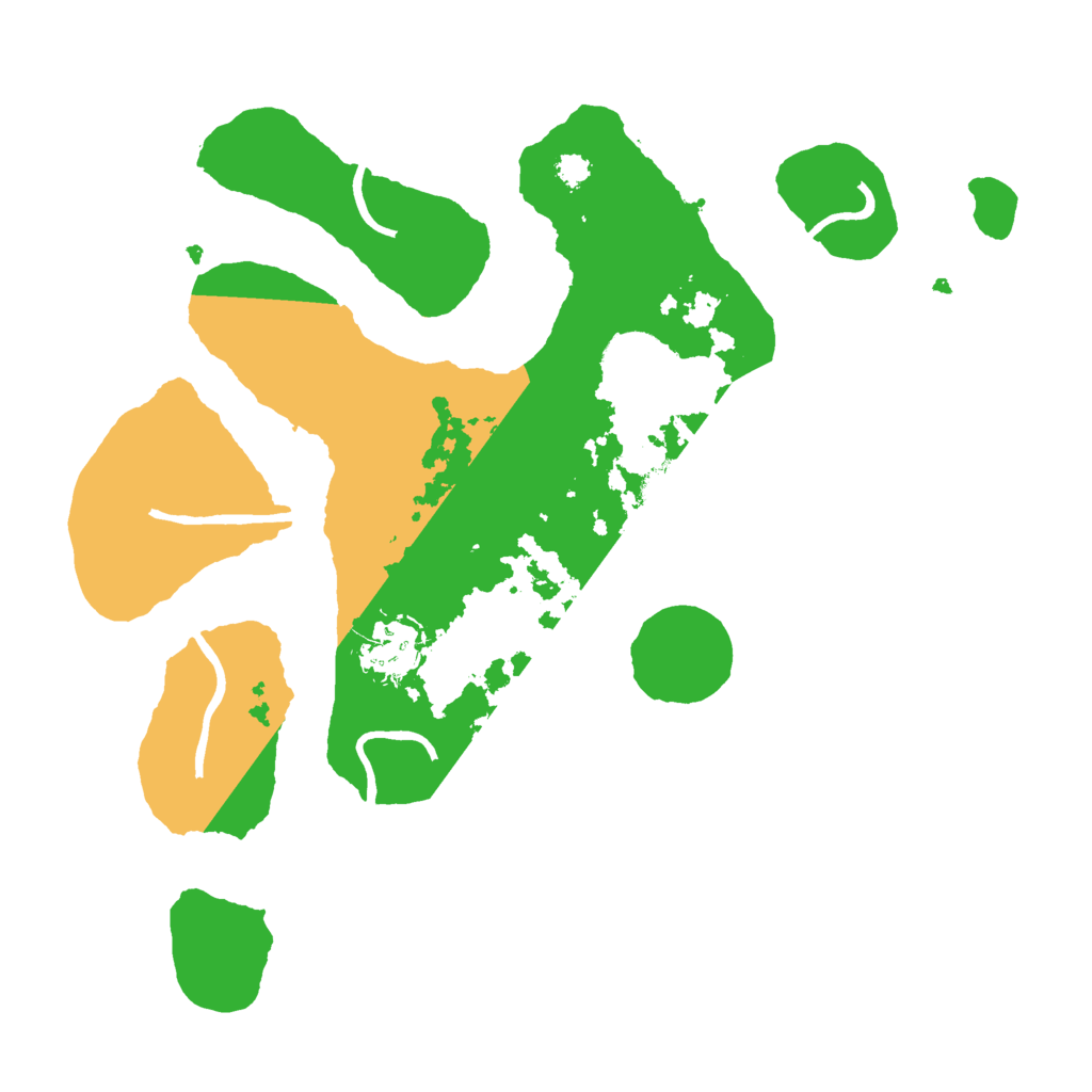 Biome Rust Map: Procedural Map, Size: 3000, Seed: 765488