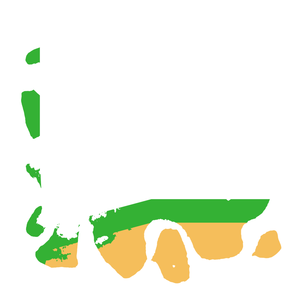 Biome Rust Map: Barren, Size: 3500, Seed: 123412