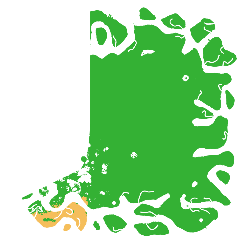 Biome Rust Map: Procedural Map, Size: 6000, Seed: 914417370