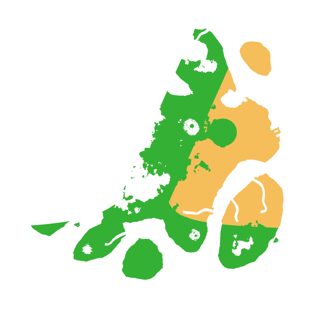Biome Rust Map: Procedural Map, Size: 3000, Seed: 224713119