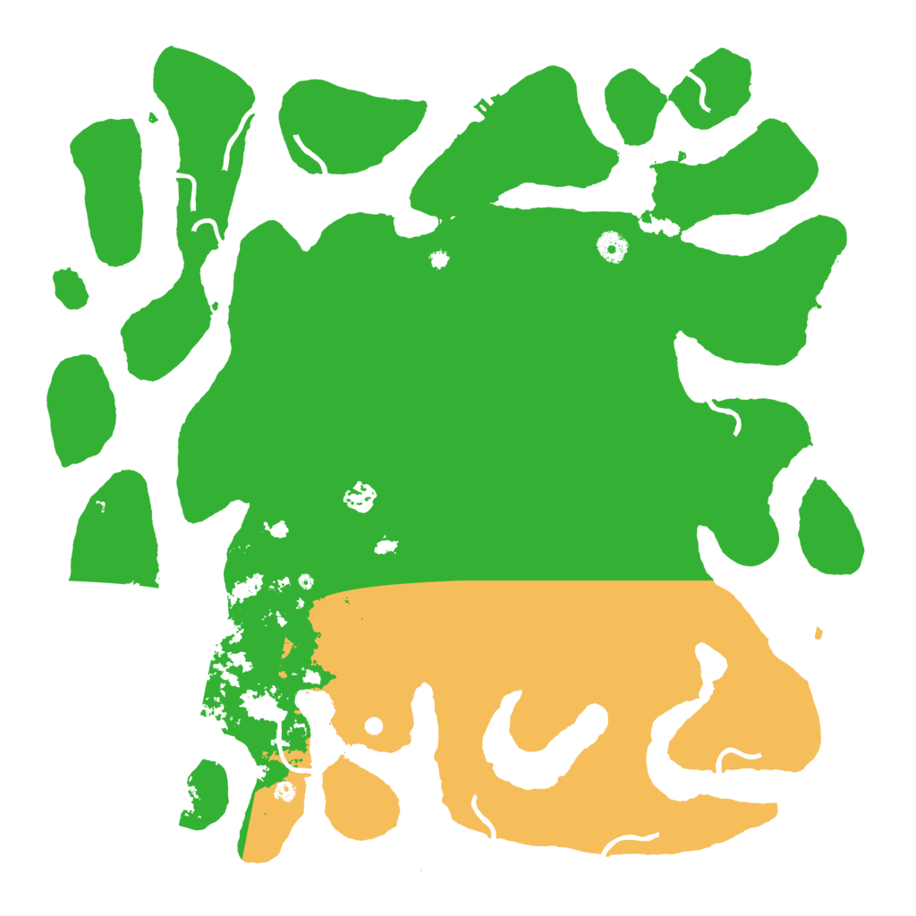 Biome Rust Map: Procedural Map, Size: 4500, Seed: 369437836