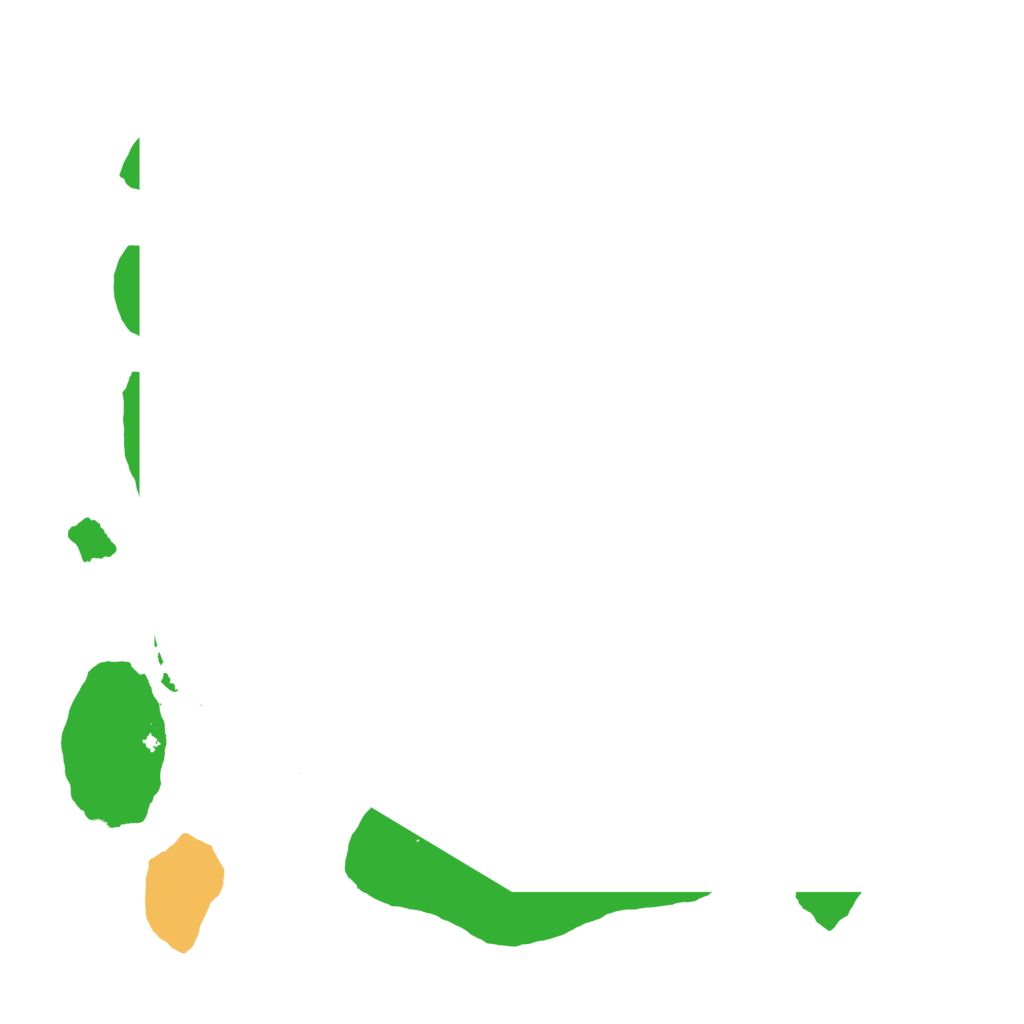 Biome Rust Map: Barren, Size: 3500, Seed: 324141