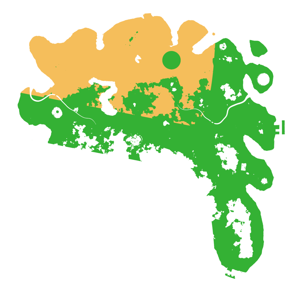 Biome Rust Map: Procedural Map, Size: 4250, Seed: 1861932081