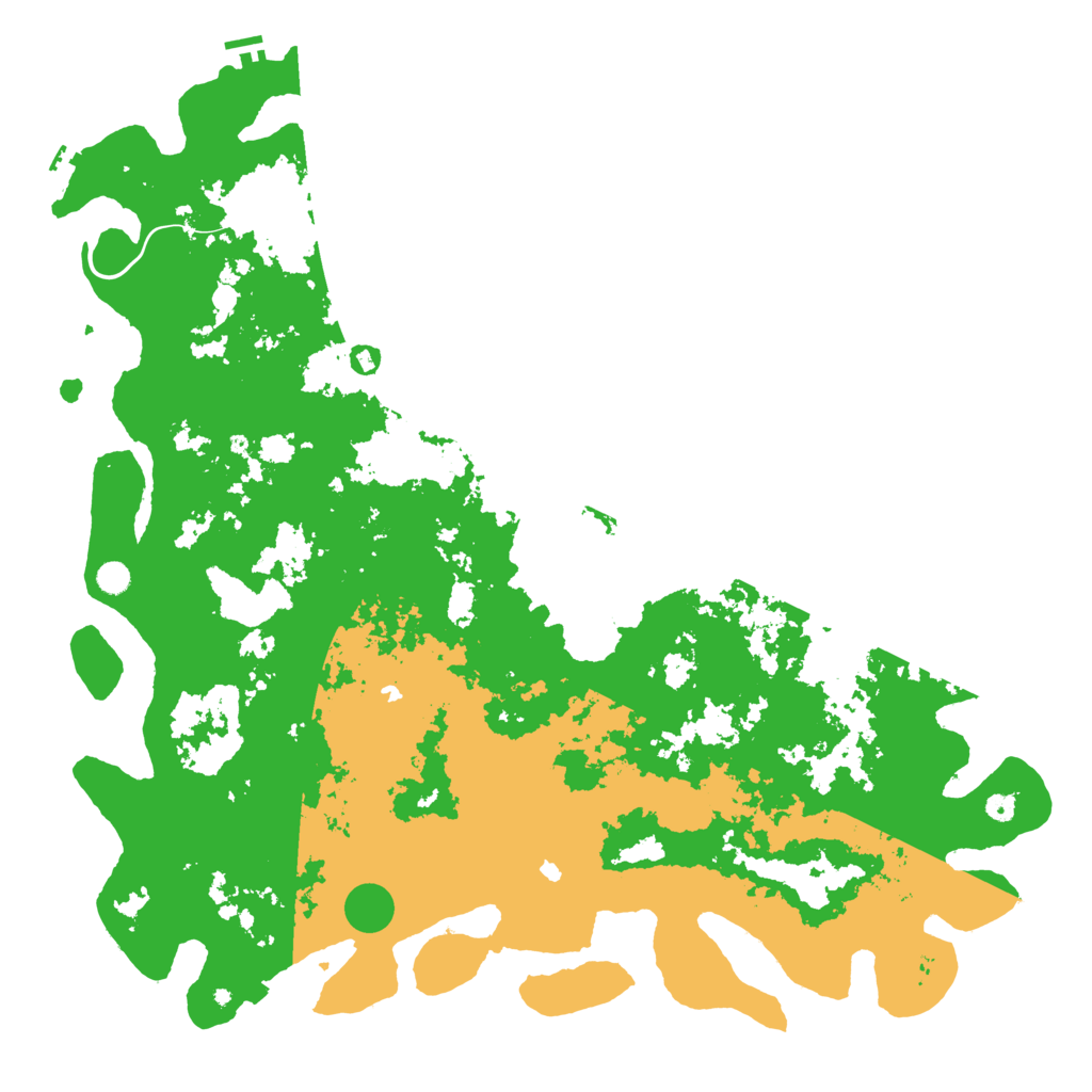 Biome Rust Map: Procedural Map, Size: 5800, Seed: 777
