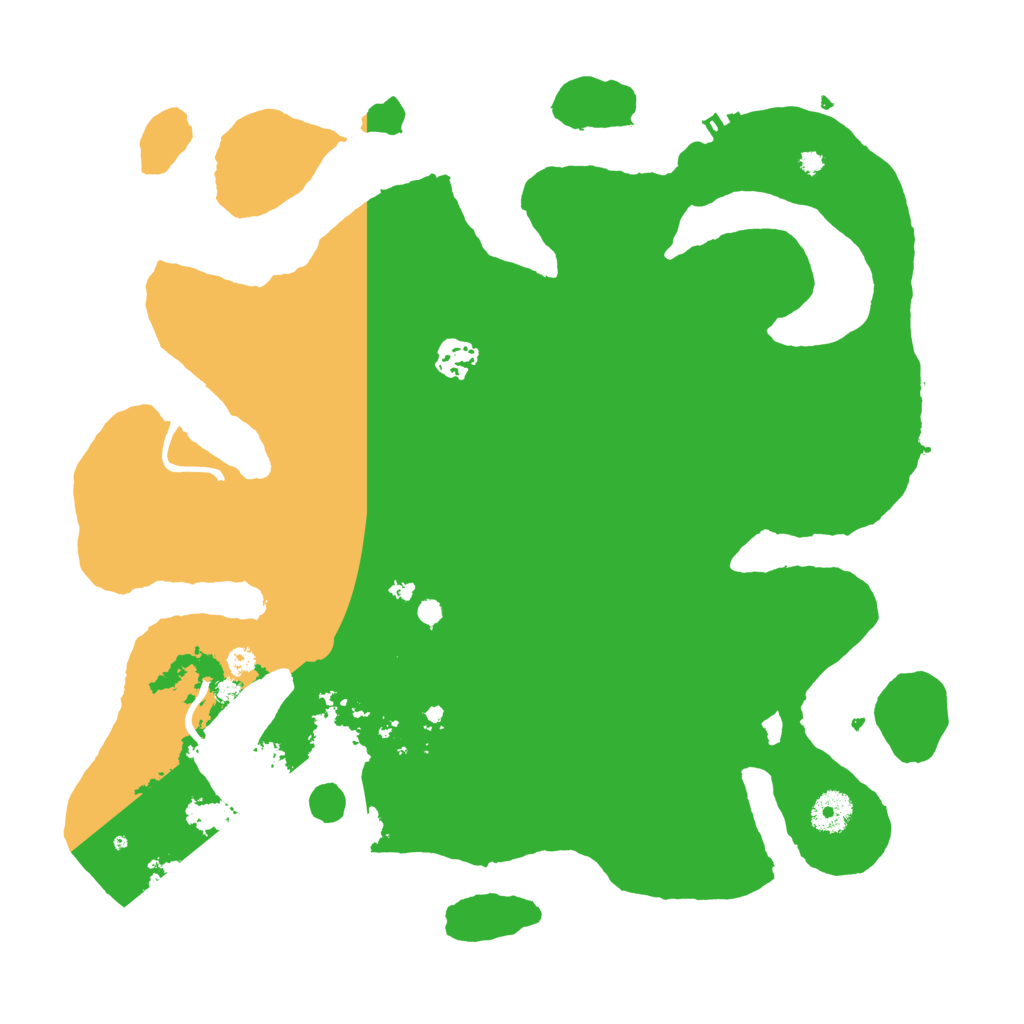 Biome Rust Map: Procedural Map, Size: 3700, Seed: 966670472