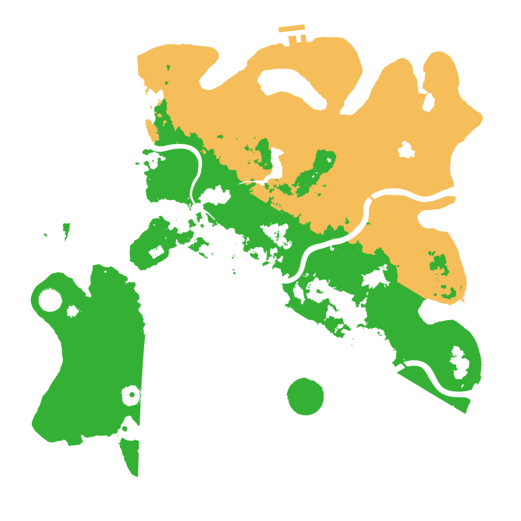 Biome Rust Map: Procedural Map, Size: 4000, Seed: 793189