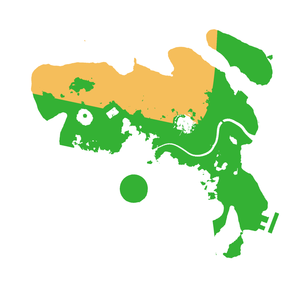 Biome Rust Map: Procedural Map, Size: 2819, Seed: 2842