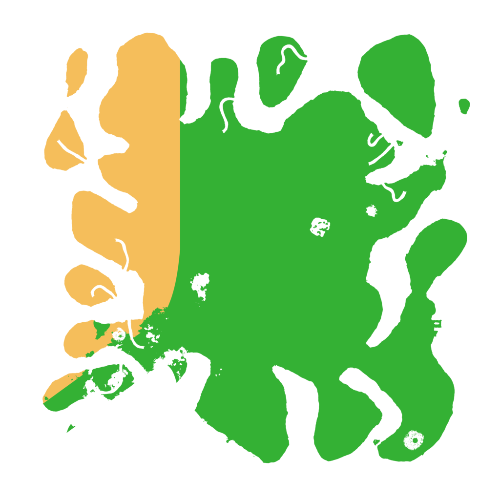 Biome Rust Map: Procedural Map, Size: 3950, Seed: 441007100