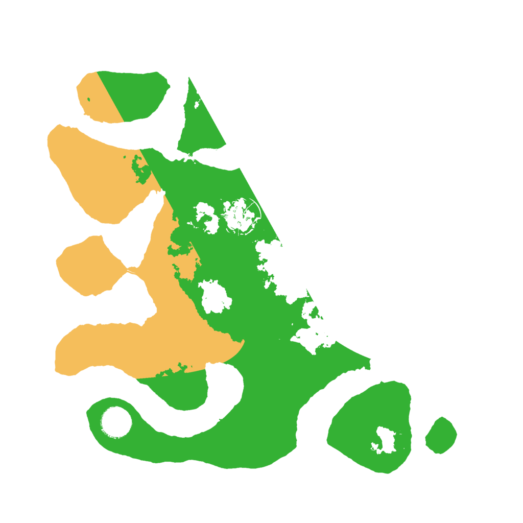 Biome Rust Map: Barren, Size: 3000, Seed: 74554683