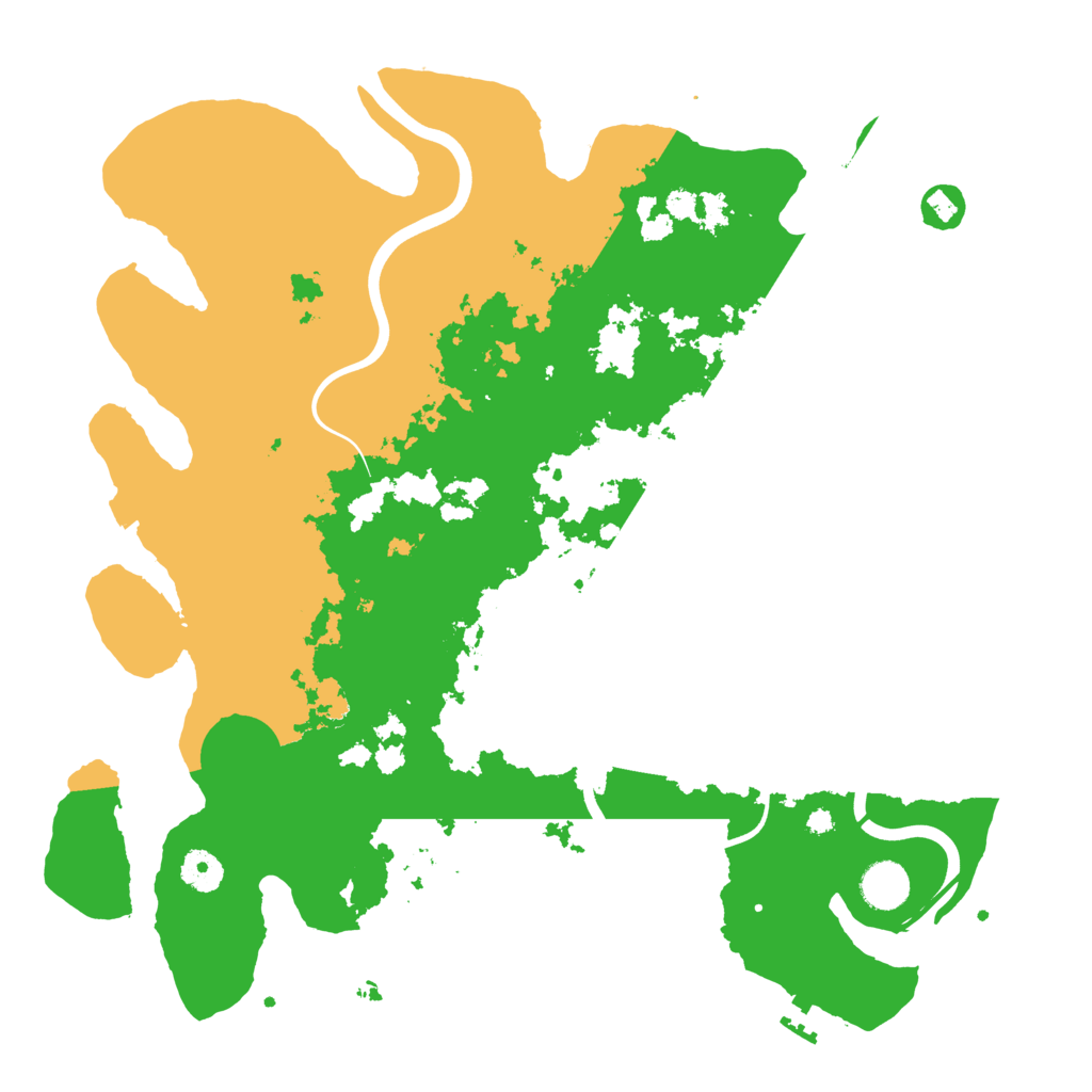 Biome Rust Map: Procedural Map, Size: 3950, Seed: 1622218909