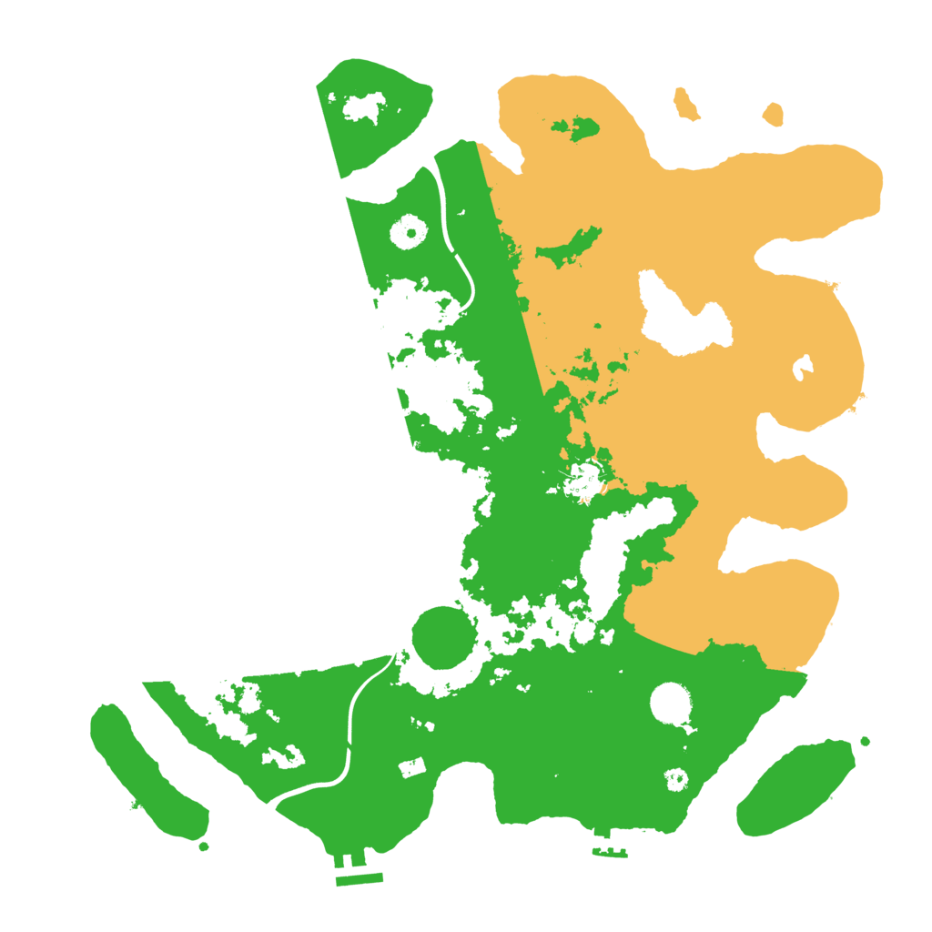 Biome Rust Map: Procedural Map, Size: 4000, Seed: 457950405
