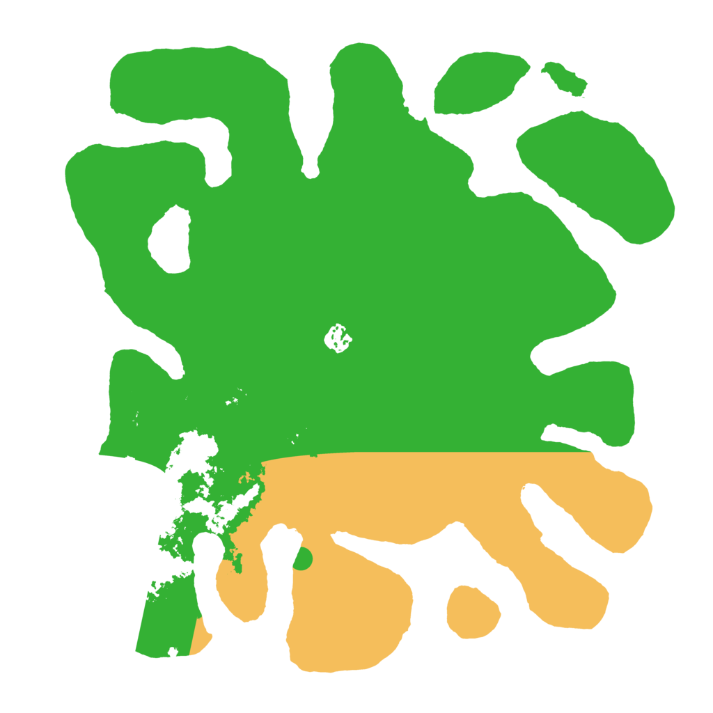 Biome Rust Map: Barren, Size: 4000, Seed: 1060