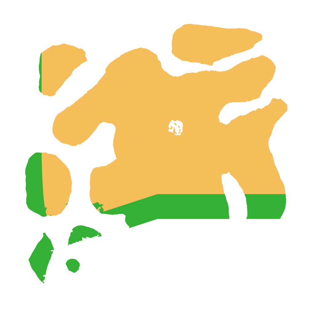 Biome Rust Map: Barren, Size: 3100, Seed: 767198737